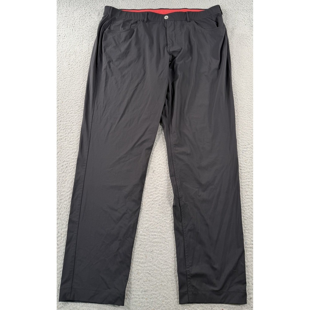 Redvanly Golf Pants Mens 2XL 38x31 Black Performance Stretch Athleisure